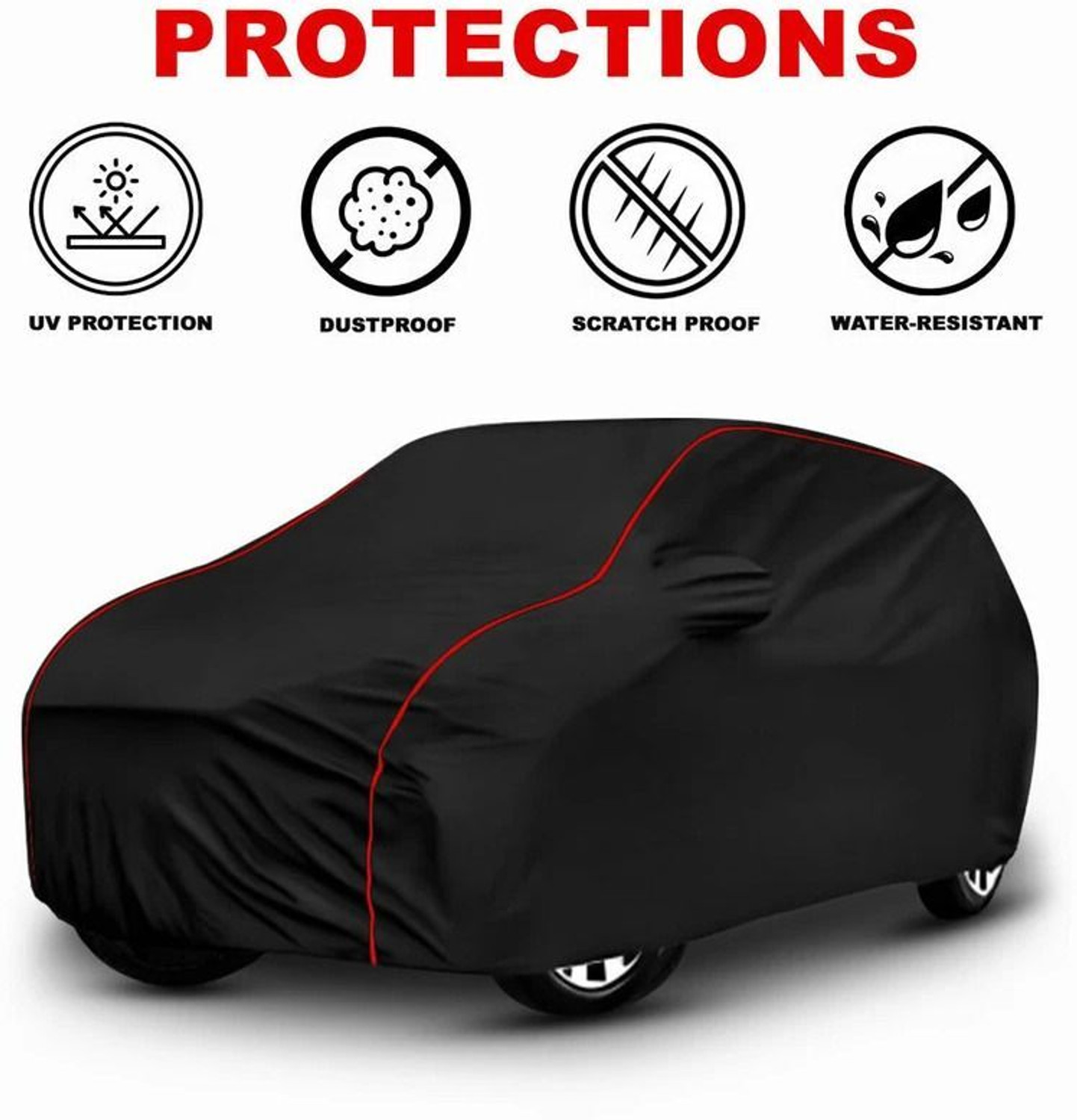 Actimo Car Cover For Maruti Suzuki Celerio (With Mirror Pockets) 1