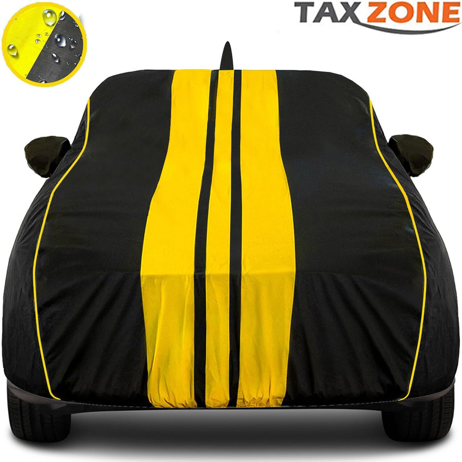 Taxzone Car Cover For Honda City, City I-Vtec, City I-Dtec, City Facelift, City 1.3I, City 1.5I Zx (With Mirror Pockets) 1