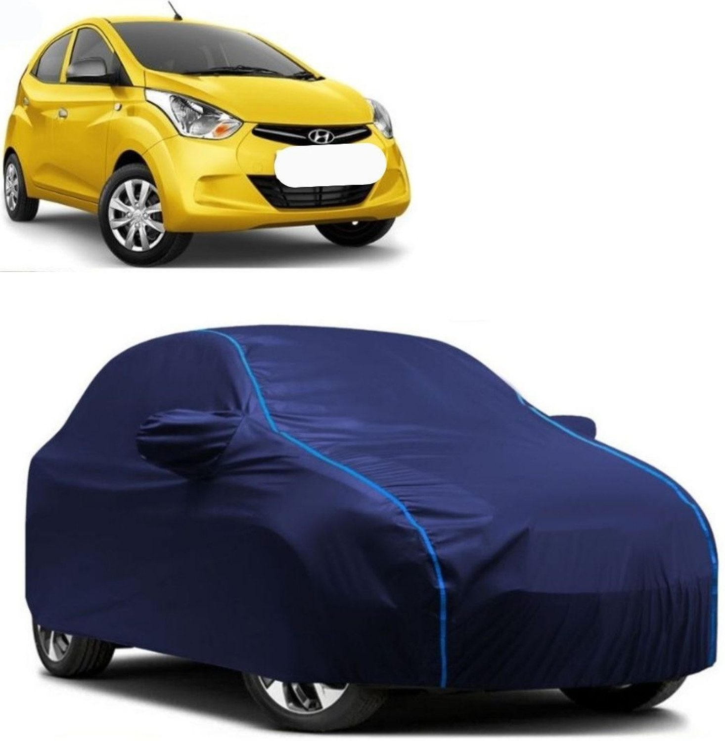 Autohaux Car Cover For Hyundai Eon Era Plus (With Mirror Pockets) 1