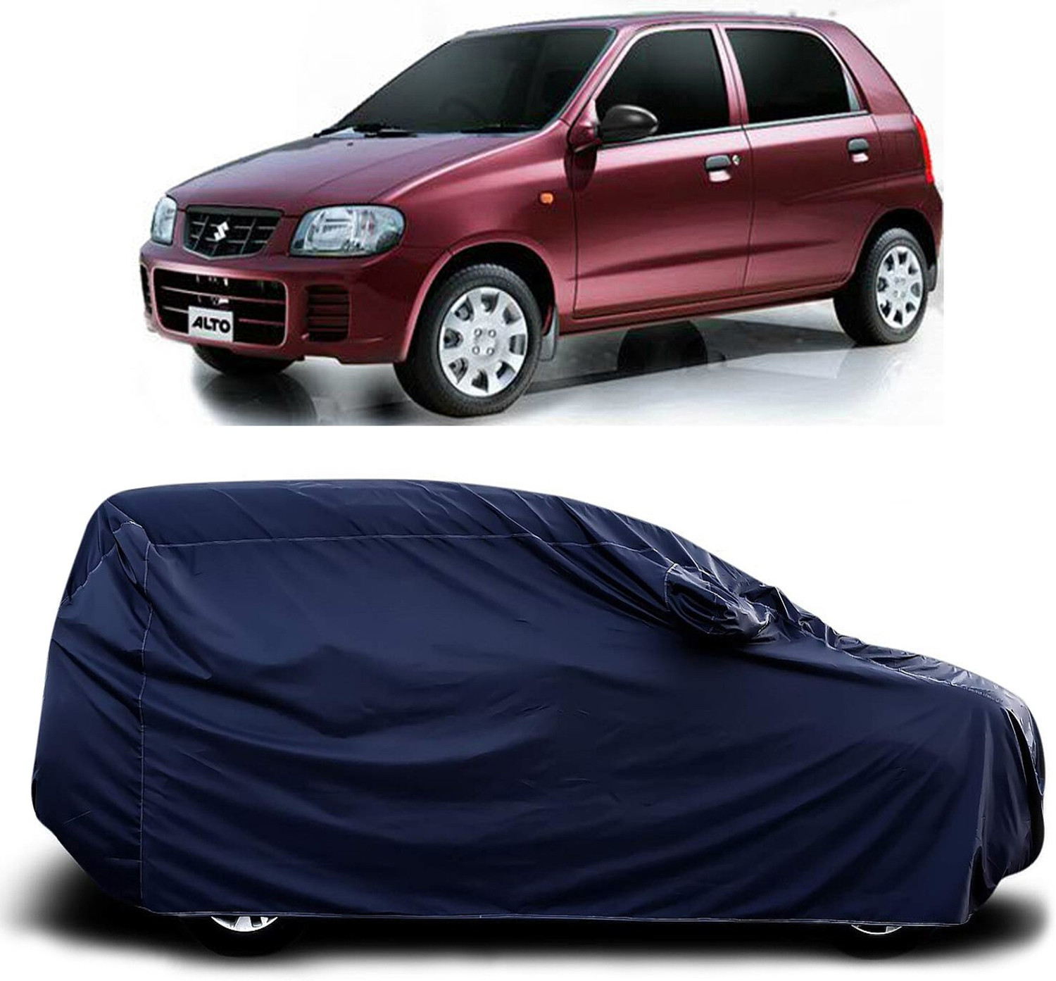 Coverxpert Car Cover For Maruti Suzuki Alto (With Mirror Pockets) 1