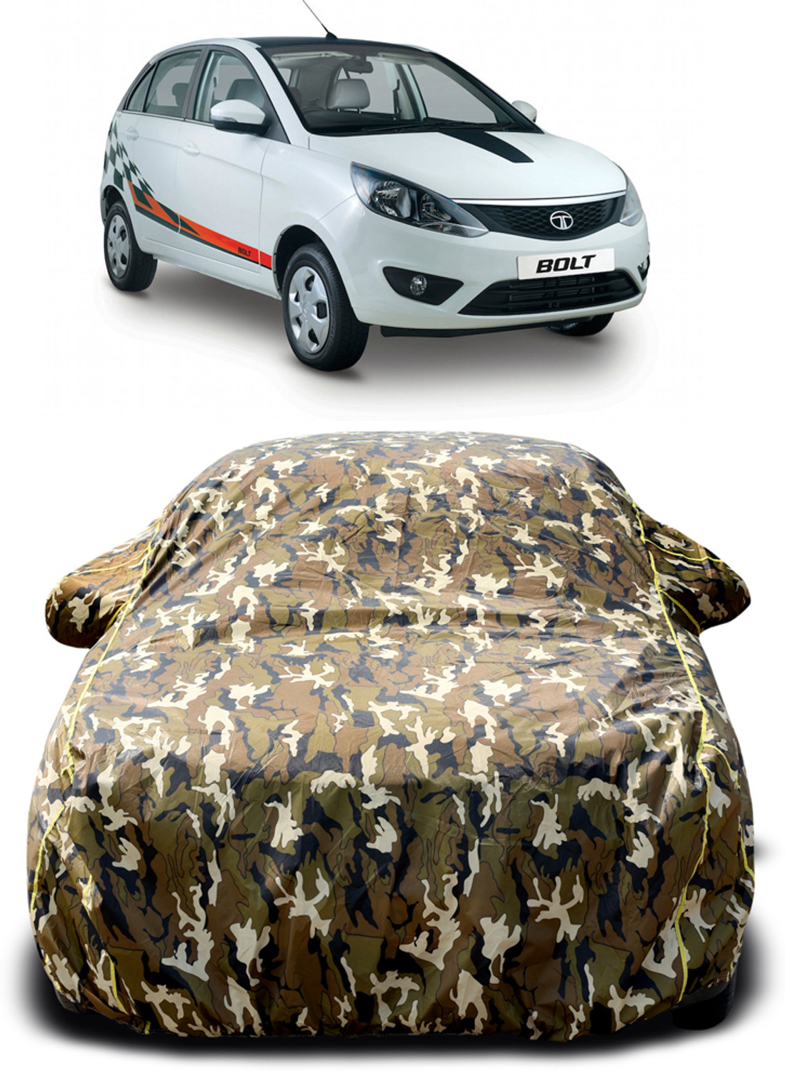 Special Group Car Cover For Tata Bolt (With Mirror Pockets) 19
