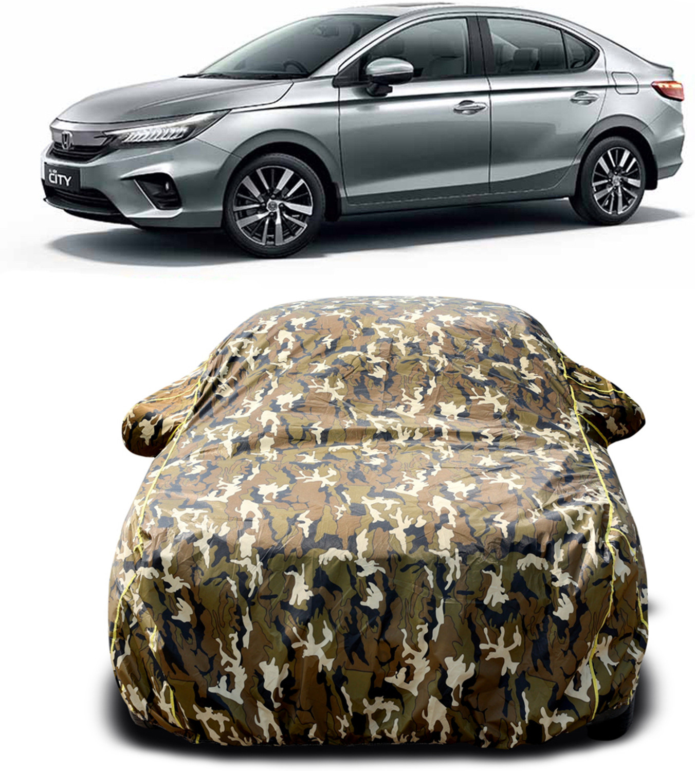 Special Group Car Cover For Honda City (With Mirror Pockets) 43