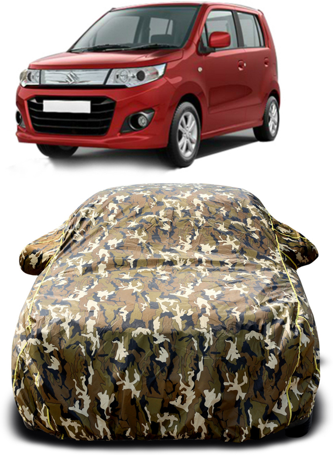 Special Group Car Cover For Maruti Wagonr Stingray (With Mirror Pockets) 47