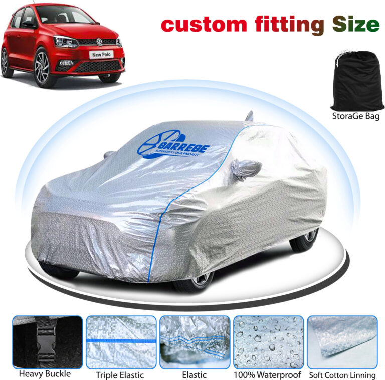 Garrege Car Cover For Volkswagen Polo (With Mirror Pockets) 7