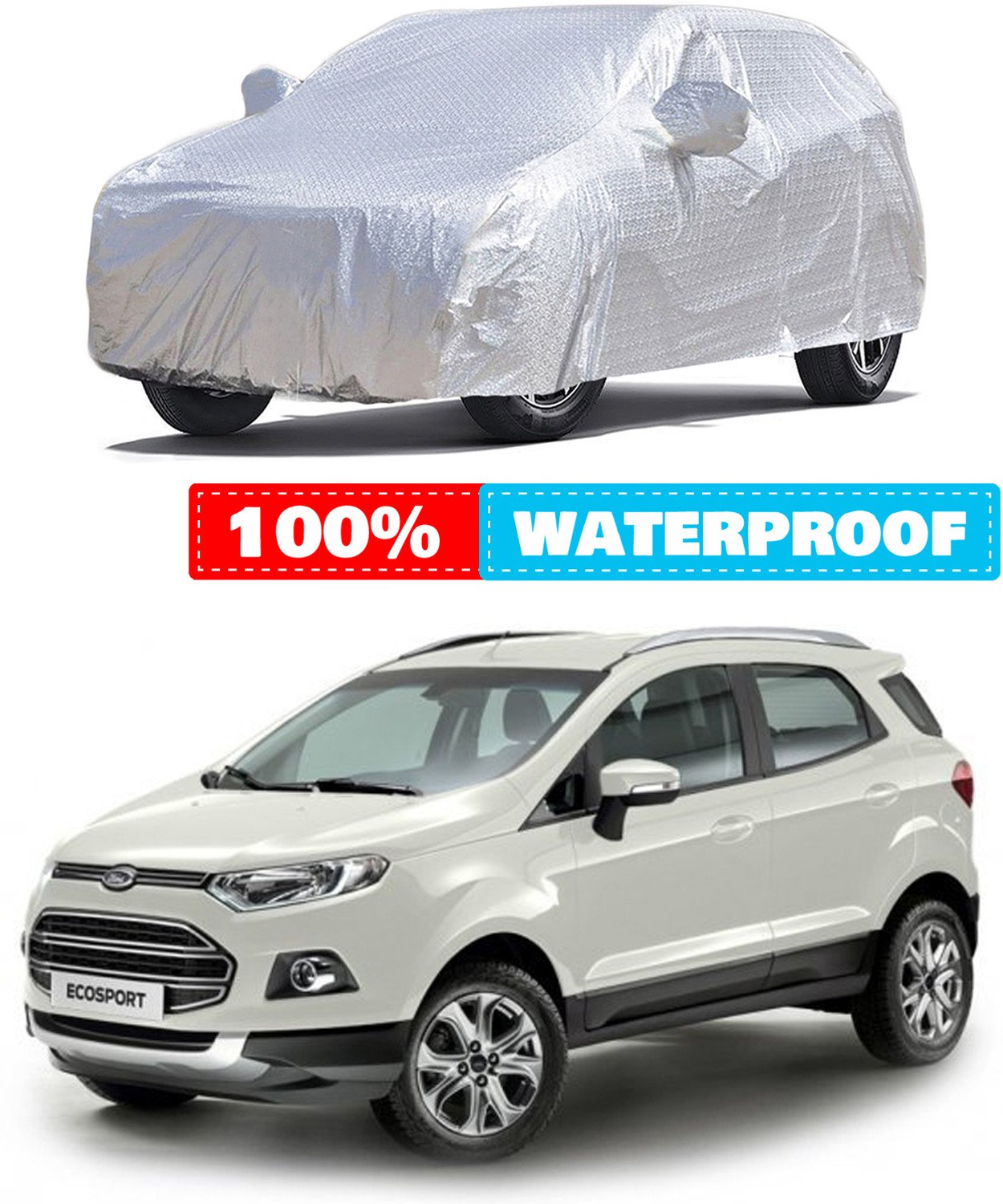 Starie Car Cover For Ford Ecosport (With Mirror Pockets) 1