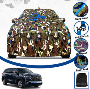 Garrege Car Cover For Toyota Innova Hycross (With Mirror Pockets) 3