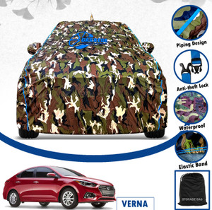 Garrege Car Cover For Hyundai Verna (With Mirror Pockets) 11