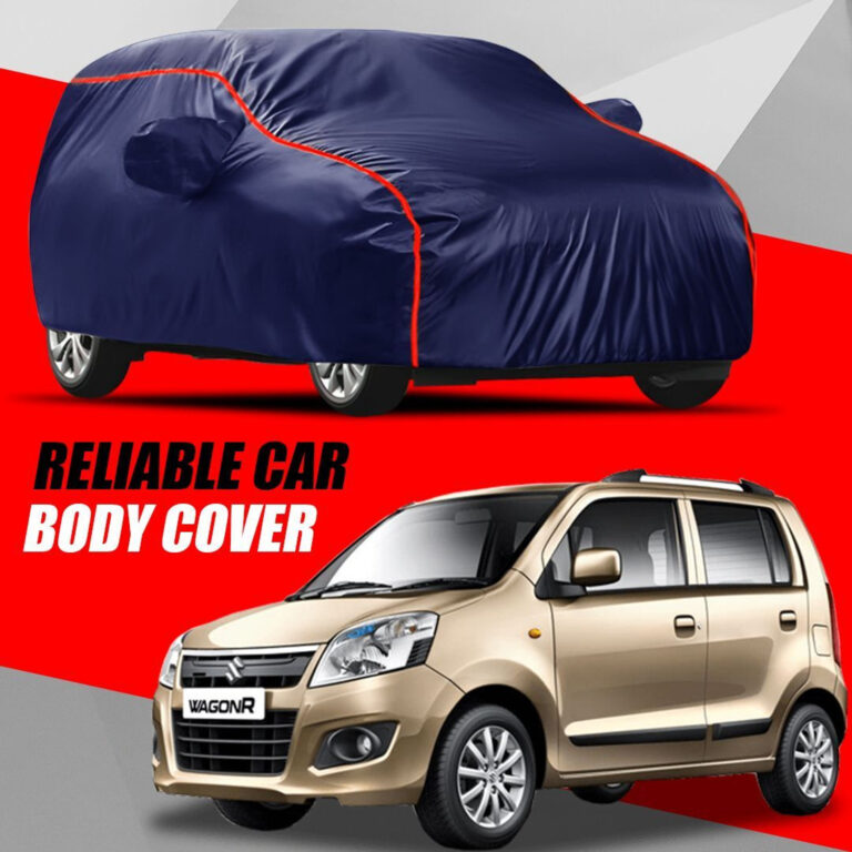 Swarish Car Cover For Maruti Suzuki Wagonr (With Mirror Pockets) 3