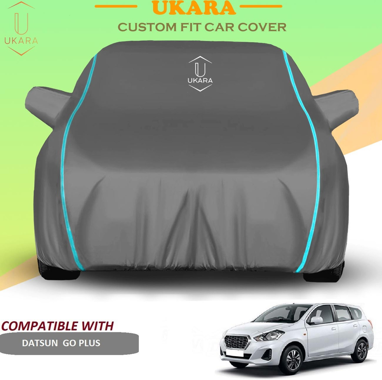 Ukara Car Cover For Datsun Go+ (With Mirror Pockets) 19