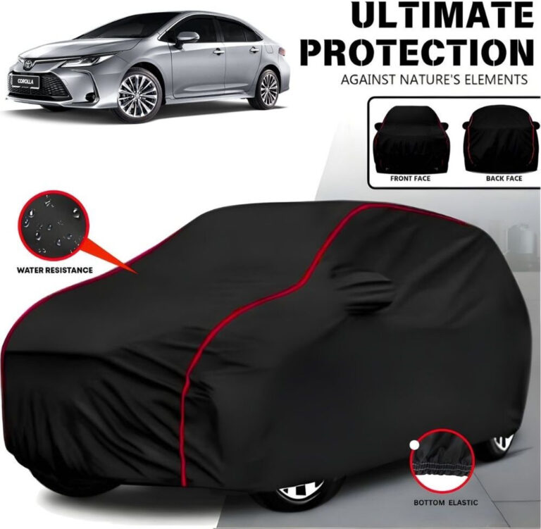 Ayshu Car Cover For Toyota Altis, Universal For Car (With Mirror Pockets) 3