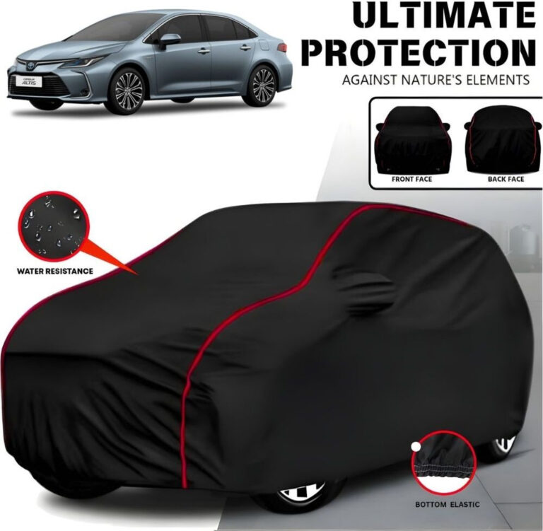 Ayshu Car Cover For Toyota Corolla Altis, Corolla Altis 1.4 Dg Diesel, Corolla Altis 1.8 G Cvt Petrol, Corolla Altis 1.8 G Petrol, Corolla Altis Ex (With Mirror Pockets) 11