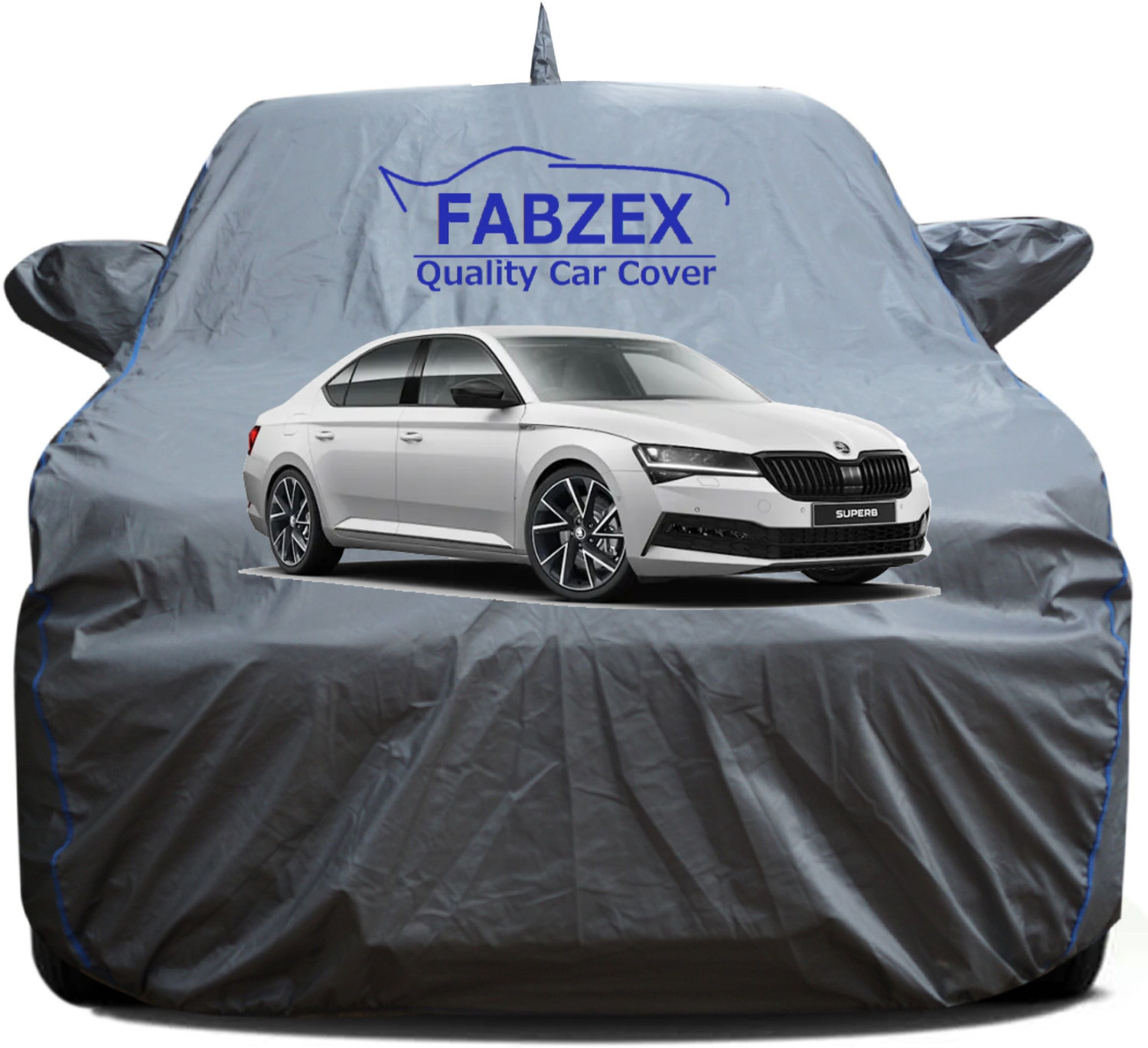 Fabzex Car Cover For Skoda Superb, Superb 1.8 Tfsi, Superb 1.9 Tdi, Superb 2.5 Tdi, Superb 2.8, Superb Corporate 1.8 Tsi Mt Petrol, Superb 3T4 1.8 Tsi, Superb 3T4 2.0 Tdi, Superb 3U4 1.8 Tsi, Superb 3U4 2.0 Tdi, Superb Elegance 1.8 Tsi At, Superb Elegance 1.8 Tsi Mt, Superb Elegance 2.0 Tdi Cr At, Superb Style 1.8 Tsi At, Superb Style 1.8 Tsi At Petrol, Superb Style 1.8 Tsi Mt Petrol, Superb Style 2.0 Tdi At Diesel (With Mirror Pockets) 59