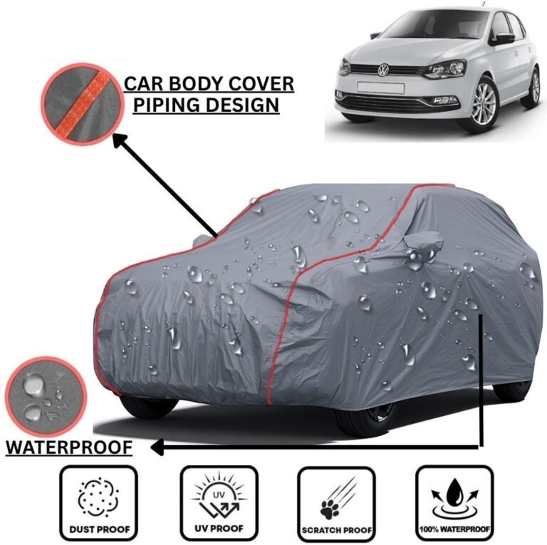 Le Pra Car Cover For Volkswagen Polo Equisite (With Mirror Pockets) 3