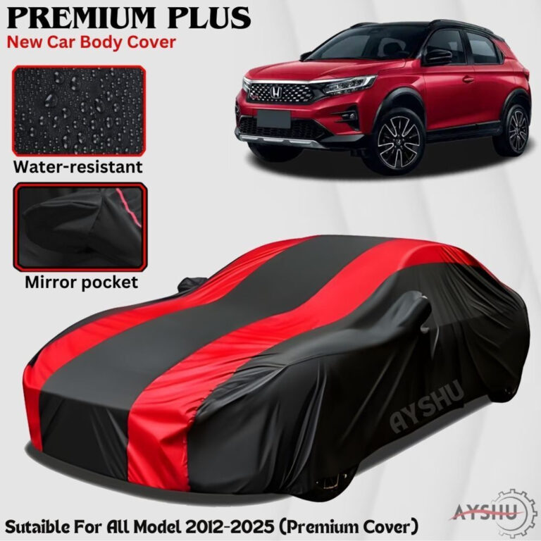 Ayshu Car Cover For Honda Wr-V, Wrv, Wrv Edge Edition I-Dtec S Diesel, Wrv Exclusive Petrol, Wrv Exclusive Diesel, Wrv I-Vtec S (With Mirror Pockets) 1