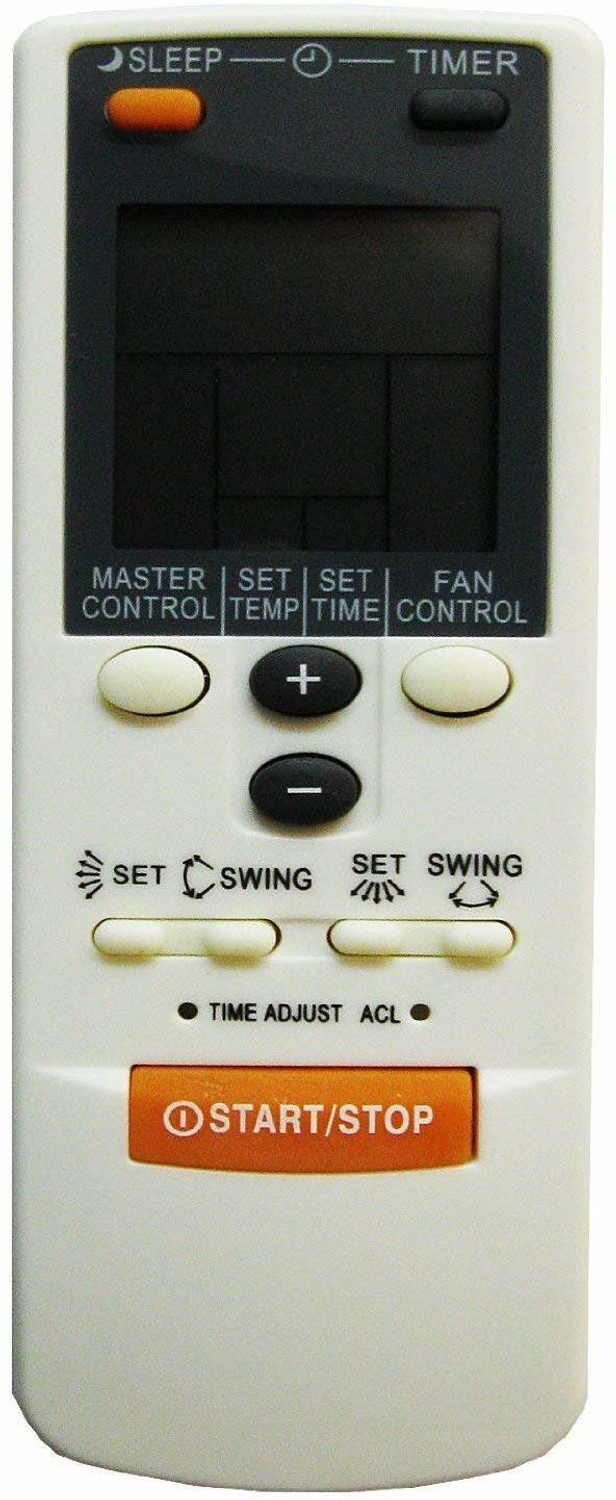 Lipiworld Ar-Jw Ac Remote Compatible For Double Swing (Ve-47) O General Ac Remote Controller 1