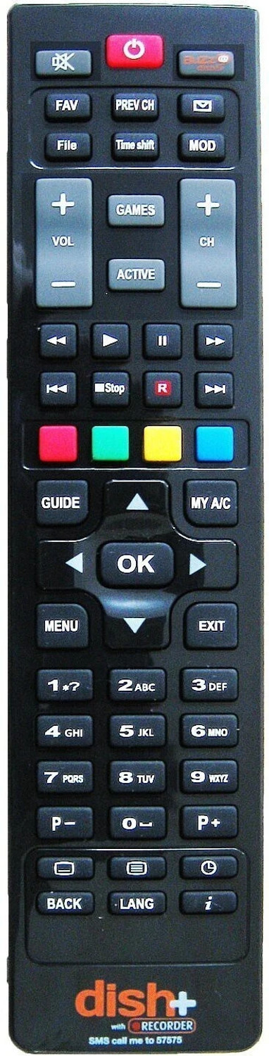 Dish Tv Tv Remote Original Hd Plus Dish Tv Hd Plus Remote Controller 5