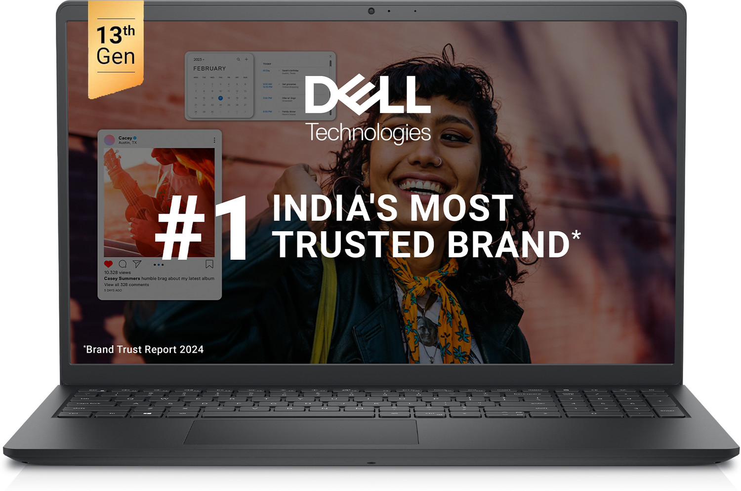 Dell Intel Core I3 13Th Gen - (8 Gb/512 Gb Ssd/Windows 11 Home) 3530 Thin And Light Laptop 1