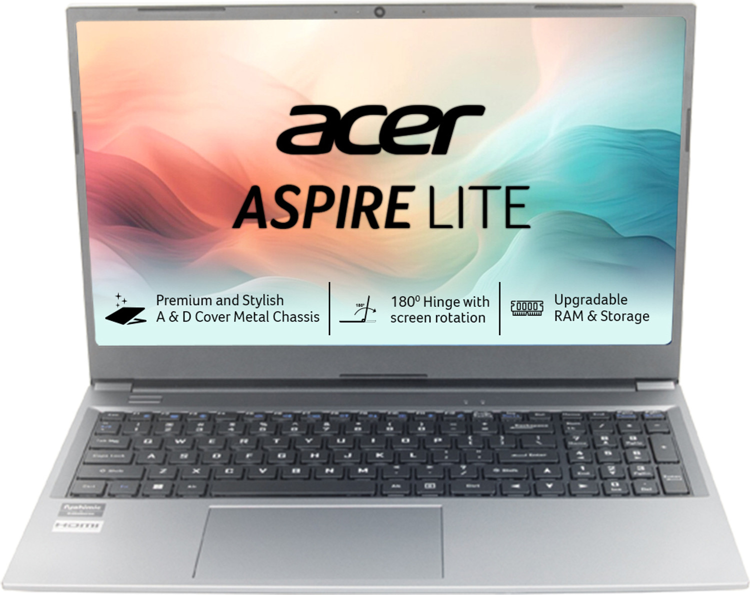 Acer Aspire Lite Amd Ryzen 3 Quad Core 5300U - (16 Gb/512 Gb Ssd/Windows 11 Home) Al15-41 Thin And Light Laptop 1