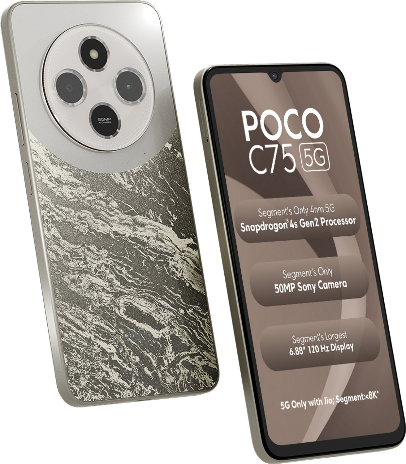 Poco C75 5G (Silver Stardust, 64 Gb) 1