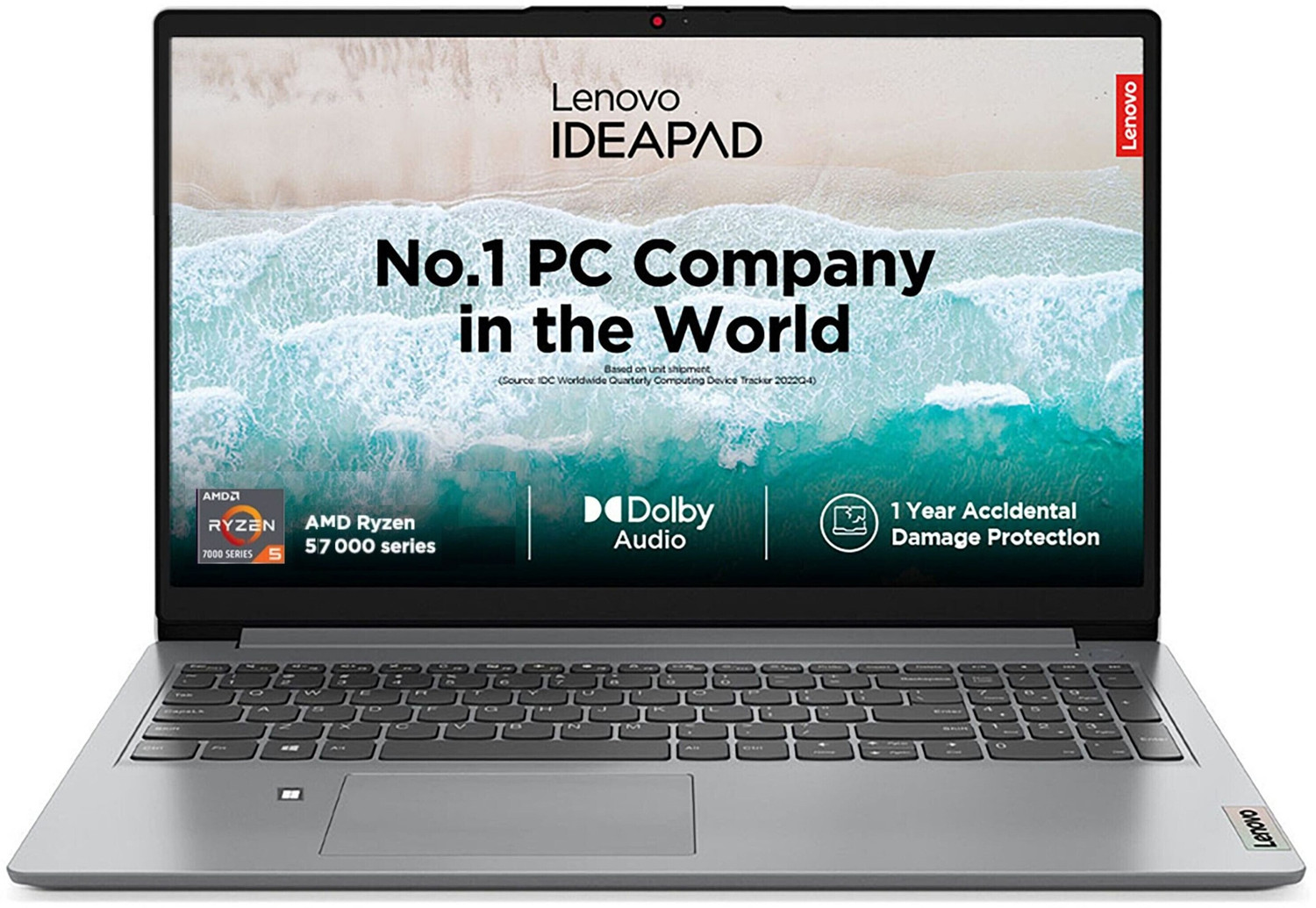 Lenovo Ideapad Slim 1 Amd Ryzen 5 Quad Core 7520U - (8 Gb/512 Gb Ssd/Windows 11 Home) 15Amn7 Thin And Light Laptop 7