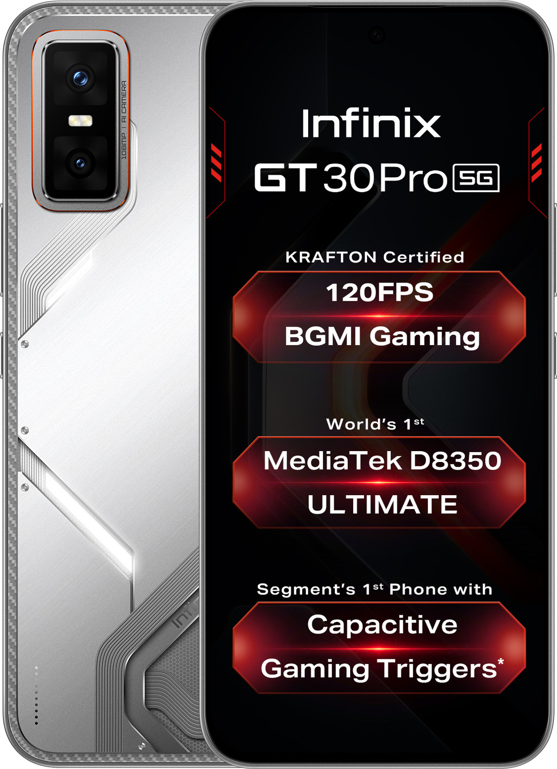 Infinix Gt 30 Pro 5G+ (Blade White, 256 Gb) 19