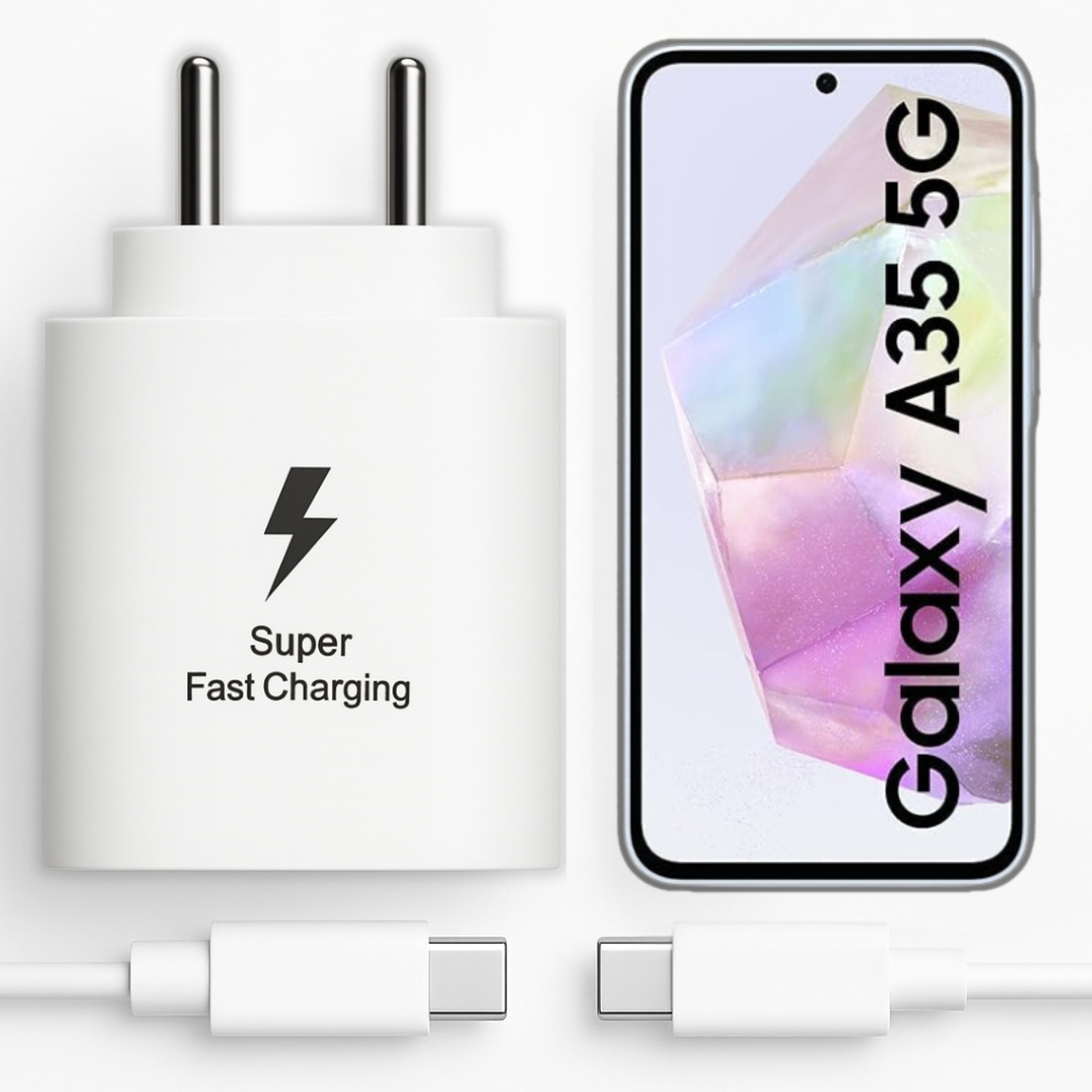 Roarx 25 W Pps 3 A Wall Charger For Mobile With Detachable Cable 1