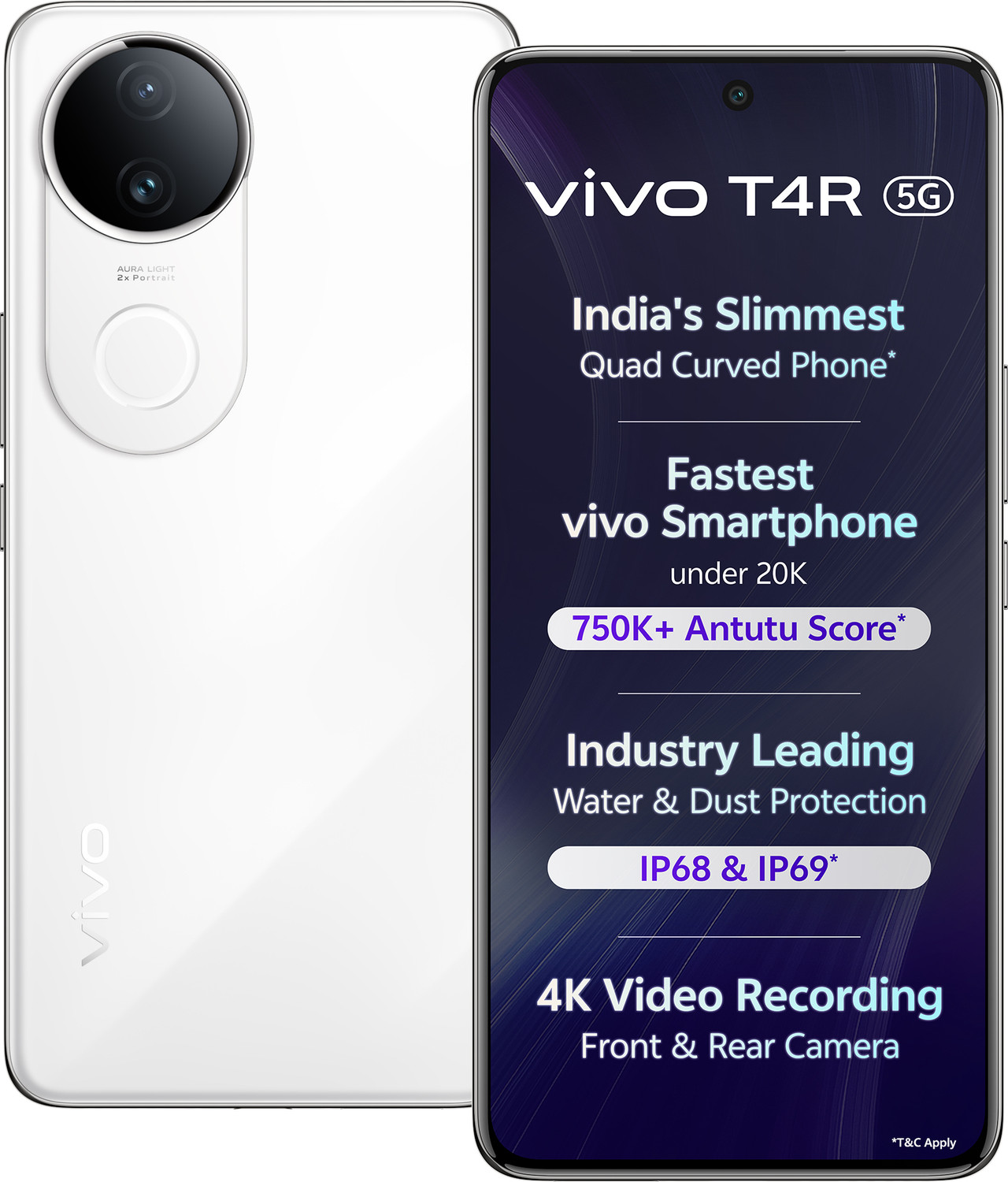Vivo T4R 5G (Arctic White, 128 Gb) 3