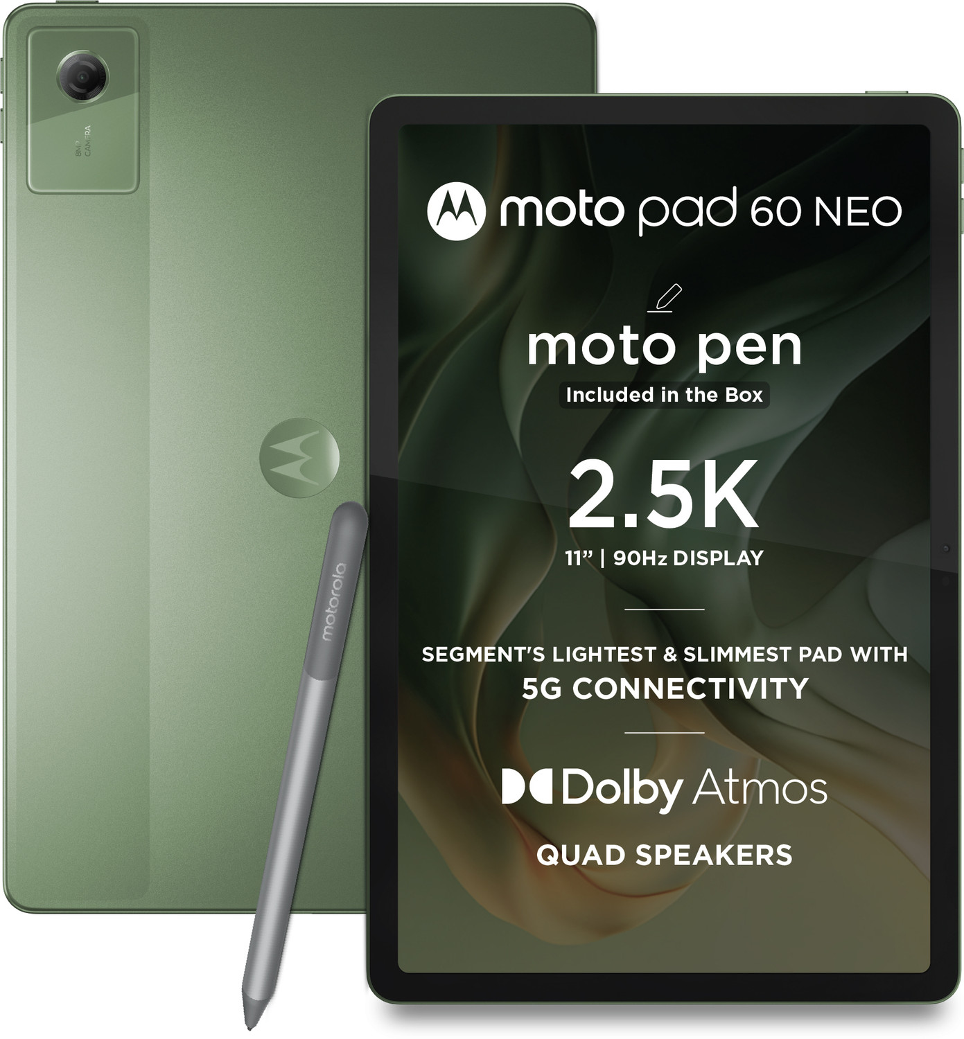 Motorola Pad 60 Neo 4 Gb Ram 128 Gb Rom 11 Inch With Wi-Fi+5G Mediatek Dimensity 6300 Tablet (Bronze Green) 1