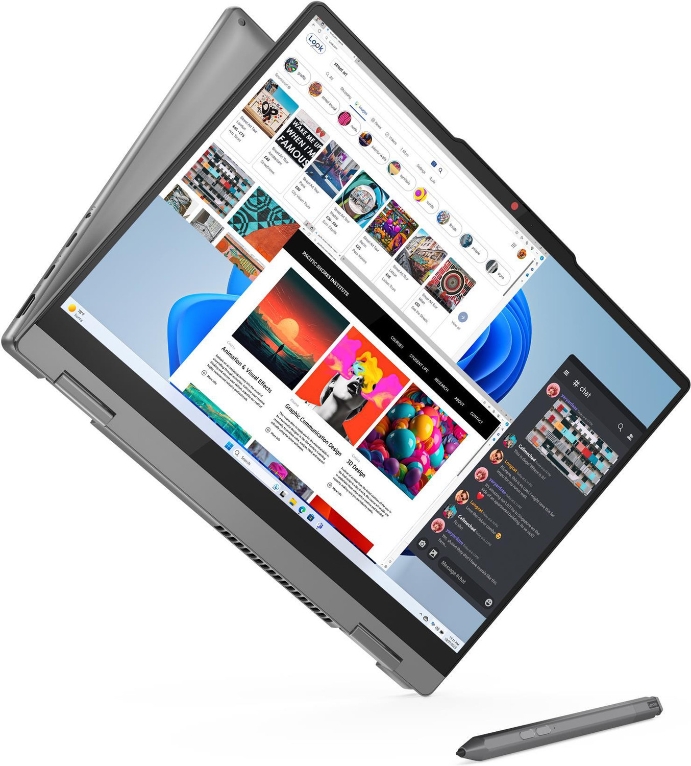 Lenovo Ideapad 5I Intel Core I7 13Th Gen 13620H - (16 Gb/512 Gb Ssd/Windows 11 Home) 83Kx004Rin 2 In 1 Laptop 3