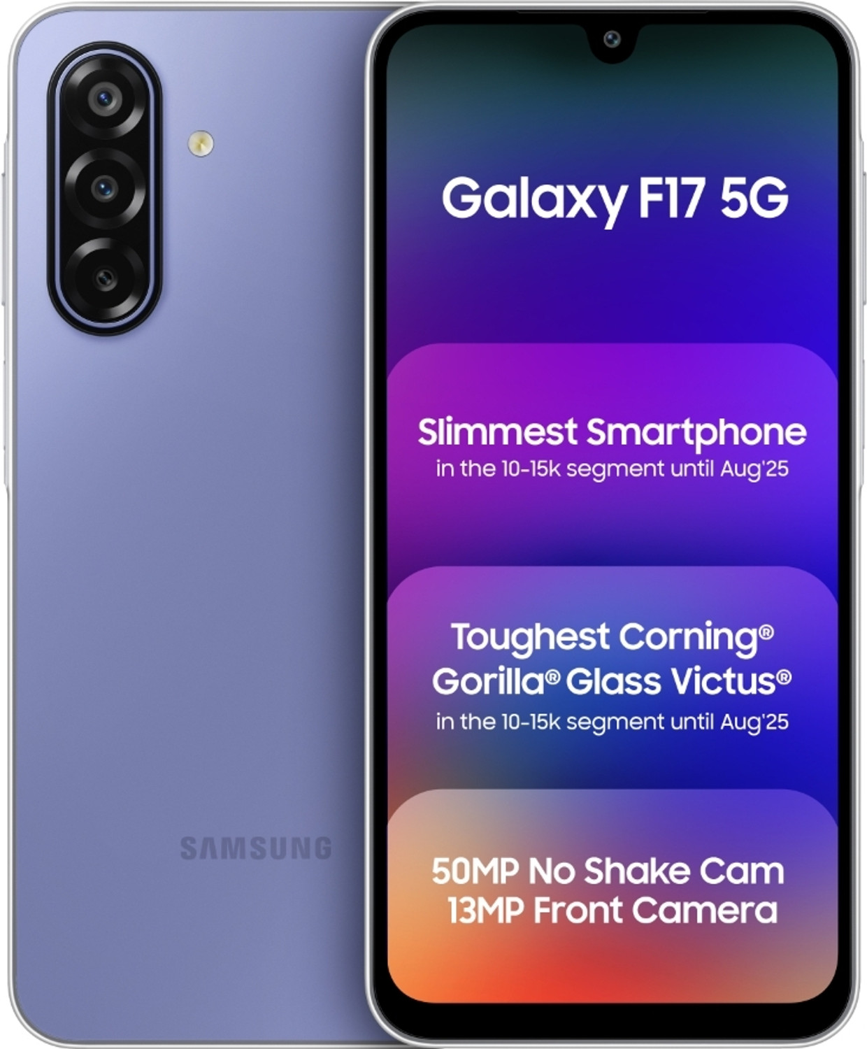Samsung Galaxy F17 5G (Violet Pop, 128 Gb) 1