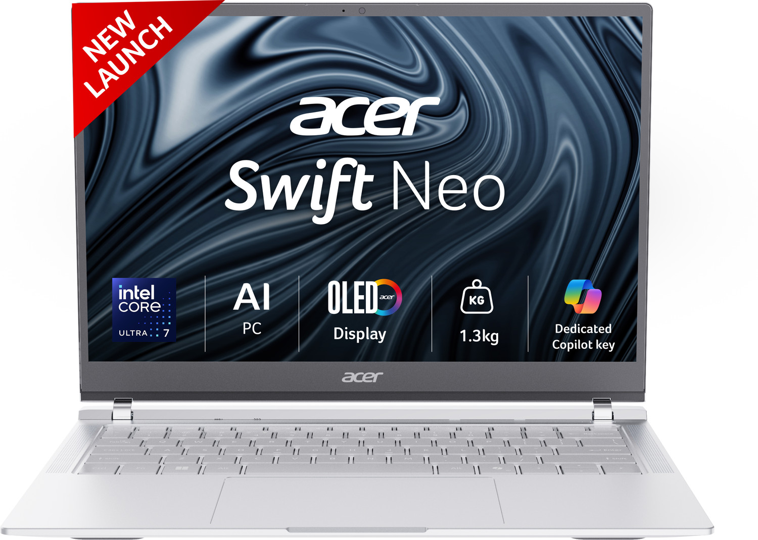 Acer Swift Neo Office 2024 + M365 Basic Intel Core Ultra 7 155U - (32 Gb/1 Tb Ssd/Windows 11 Home) Sfn14-54H Thin And Light Laptop 1