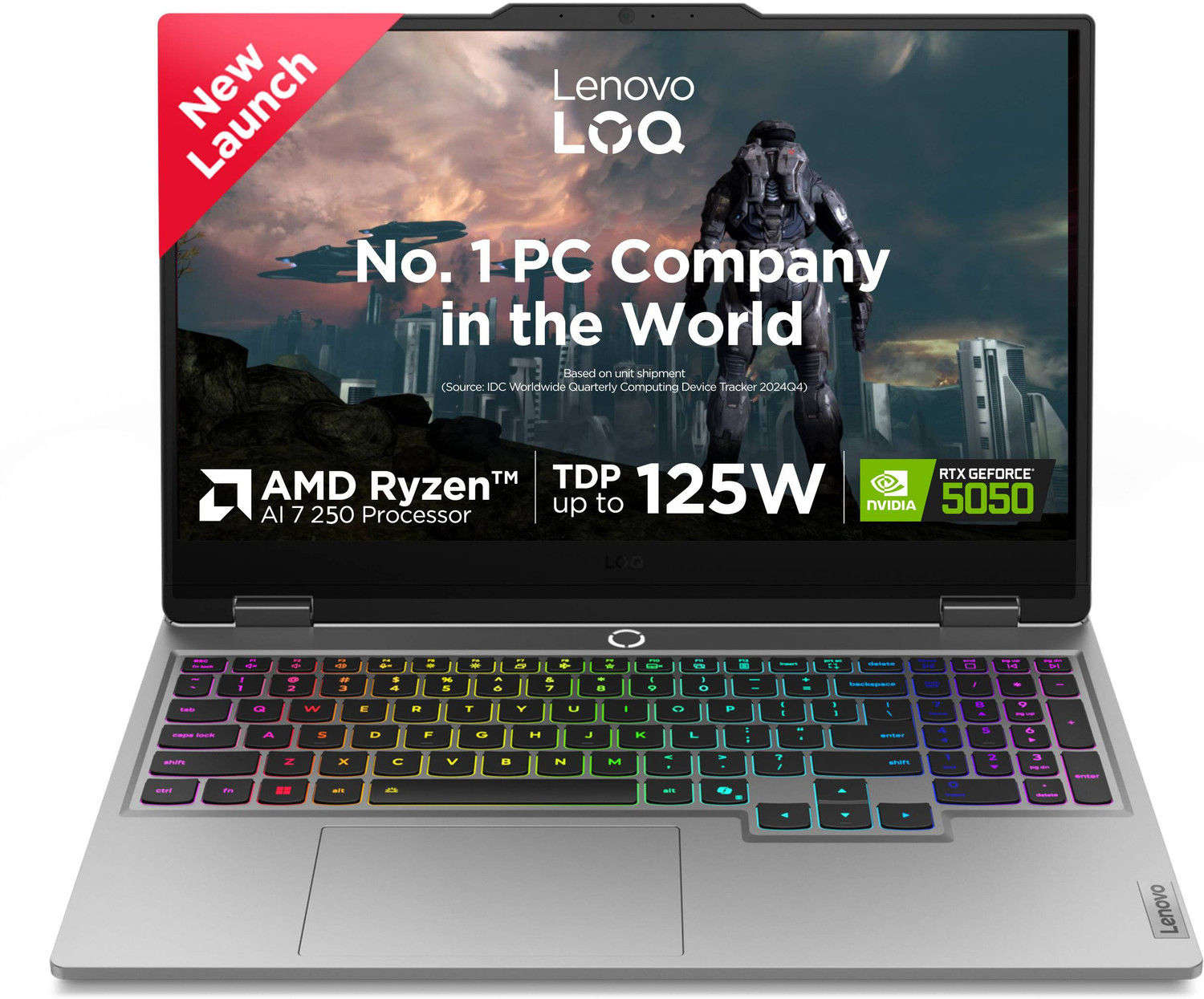 Lenovo Loq 2025 Amd Ryzen 7 Octa Core 250 - (24 Gb/1 Tb Ssd/Windows 11 Home/8 Gb Graphics/Nvidia Geforce Rtx 5050) Loq 15Ahp10 Gaming Laptop 61