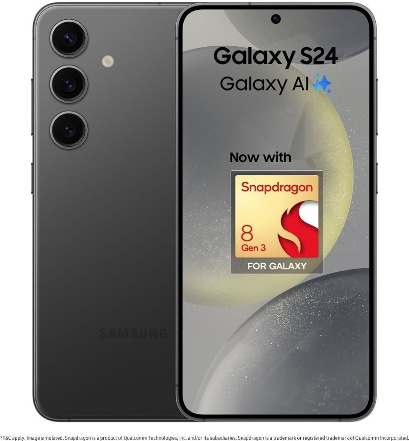Samsung Galaxy S24 5G Snapdragon (Onyx Black, 128 Gb) 1