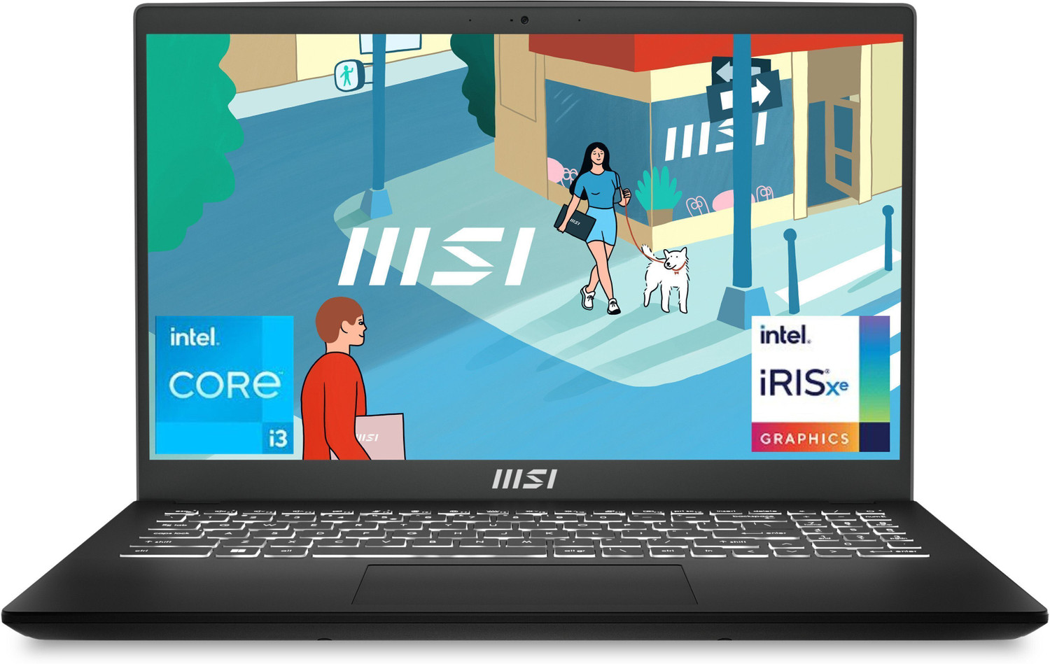 Msi Modern 15 Intel Core I3 13Th Gen 1315U - (8 Gb/512 Gb Ssd/Windows 11 Home) Modern 15 B13M-883In Thin And Light Laptop 1