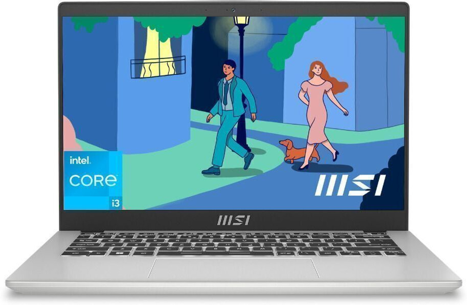 Msi Modern 14 Intel Core I3 12Th Gen 1215U - (8 Gb/512 Gb Ssd/Windows 11 Home) Modern 14 C12Mo-1401In Business Laptop 5