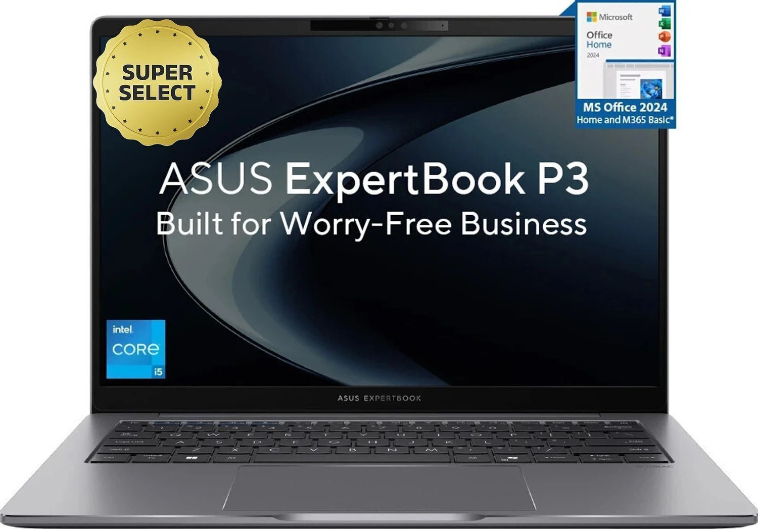 Asus Expertbook P3 Metal High-Performance Processor With 1 Yr Adp Intel Core I5 13Th Gen 13420H - (16 Gb/512 Gb Ssd/Windows 11 Home) P3405Cva-Ly0015Ws Thin And Light Laptop 3
