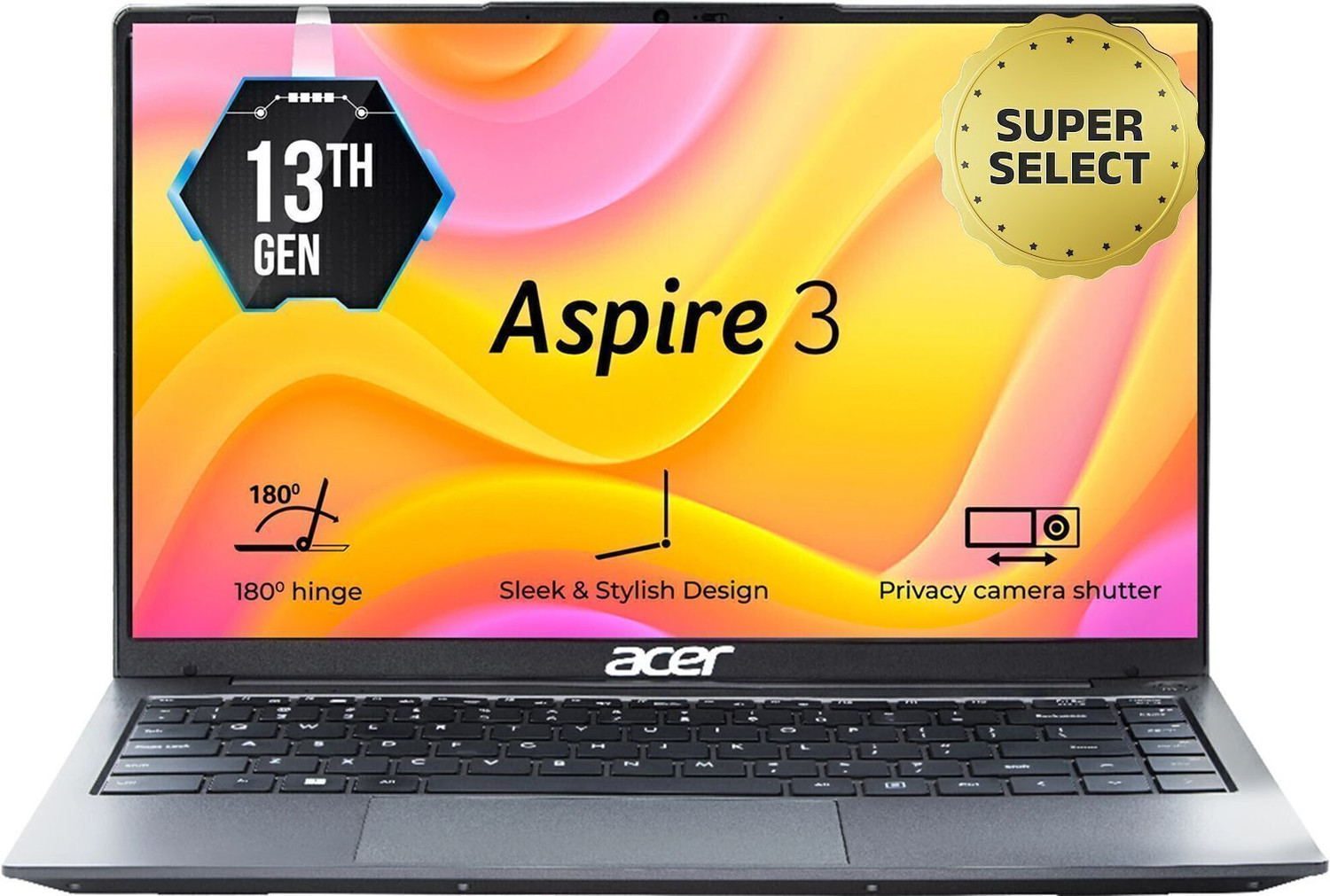 Acer Aspire 3 Intel Core I5 13Th Gen 1334U - (16 Gb/512 Gb Ssd/Windows 11 Home) A324-53 Thin And Light Laptop 1