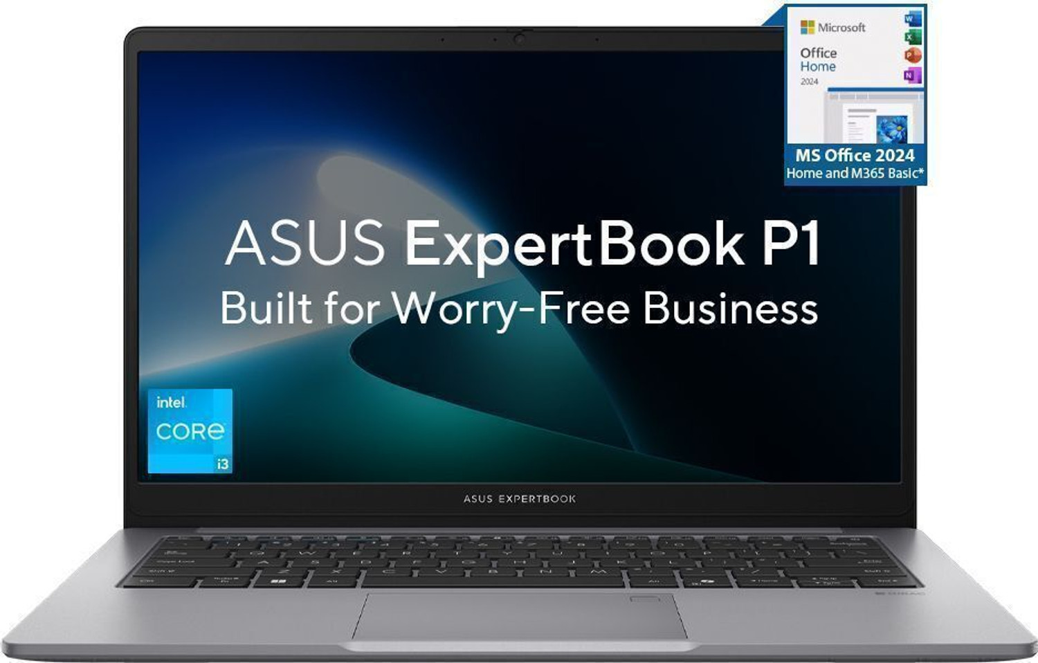 Asus Expertbook P1 With 1 Yr Adp(I3 14Th Gen) Intel Core 3 13Th Gen 1315U - (16 Gb/512 Gb Ssd/Windows 11 Home) P1403Cva-S60938Ws Thin And Light Laptop 1