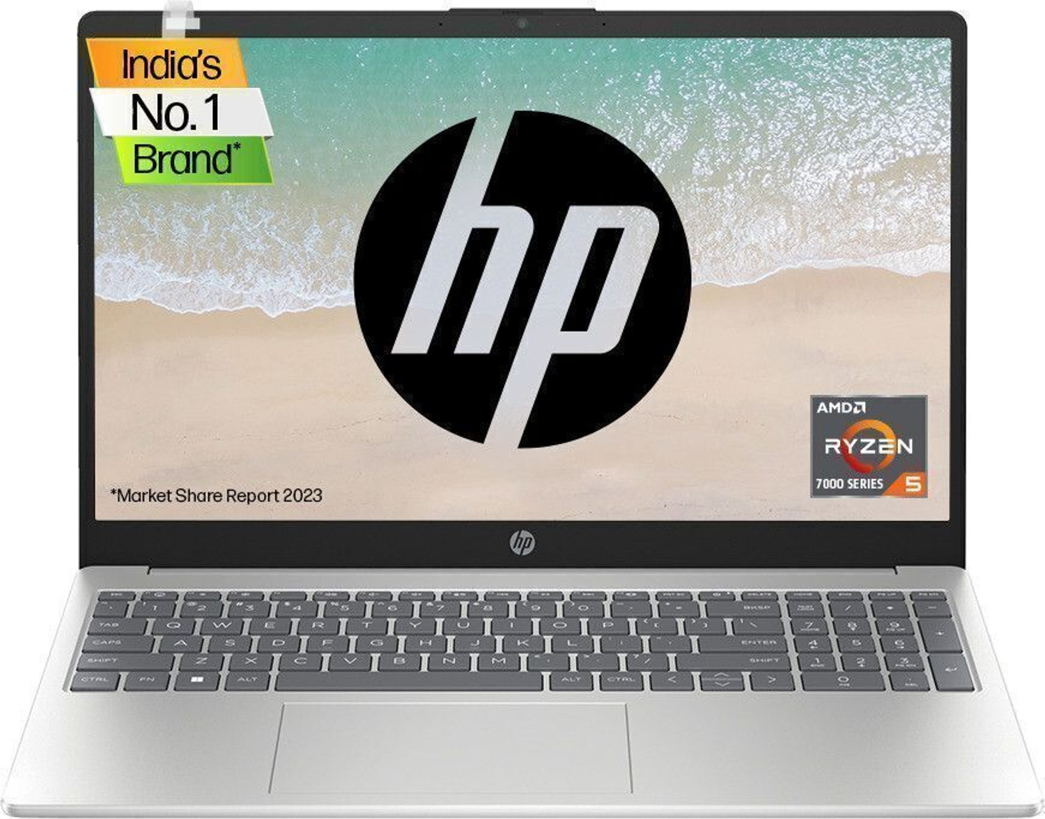 Hp 15S Amd Ryzen 5 Quad Core 7520U - (8 Gb/512 Gb Ssd/Windows 11 Home) 15-Fc0028Au Thin And Light Laptop 19