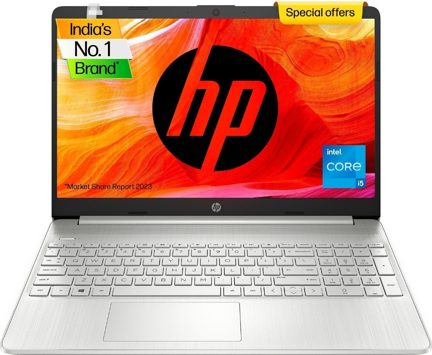 Hp Intel Core I5 12Th Gen 1235U - (16 Gb/512 Gb Ssd/Windows 11 Home) 15S- Fr5011Tu Thin And Light Laptop 1