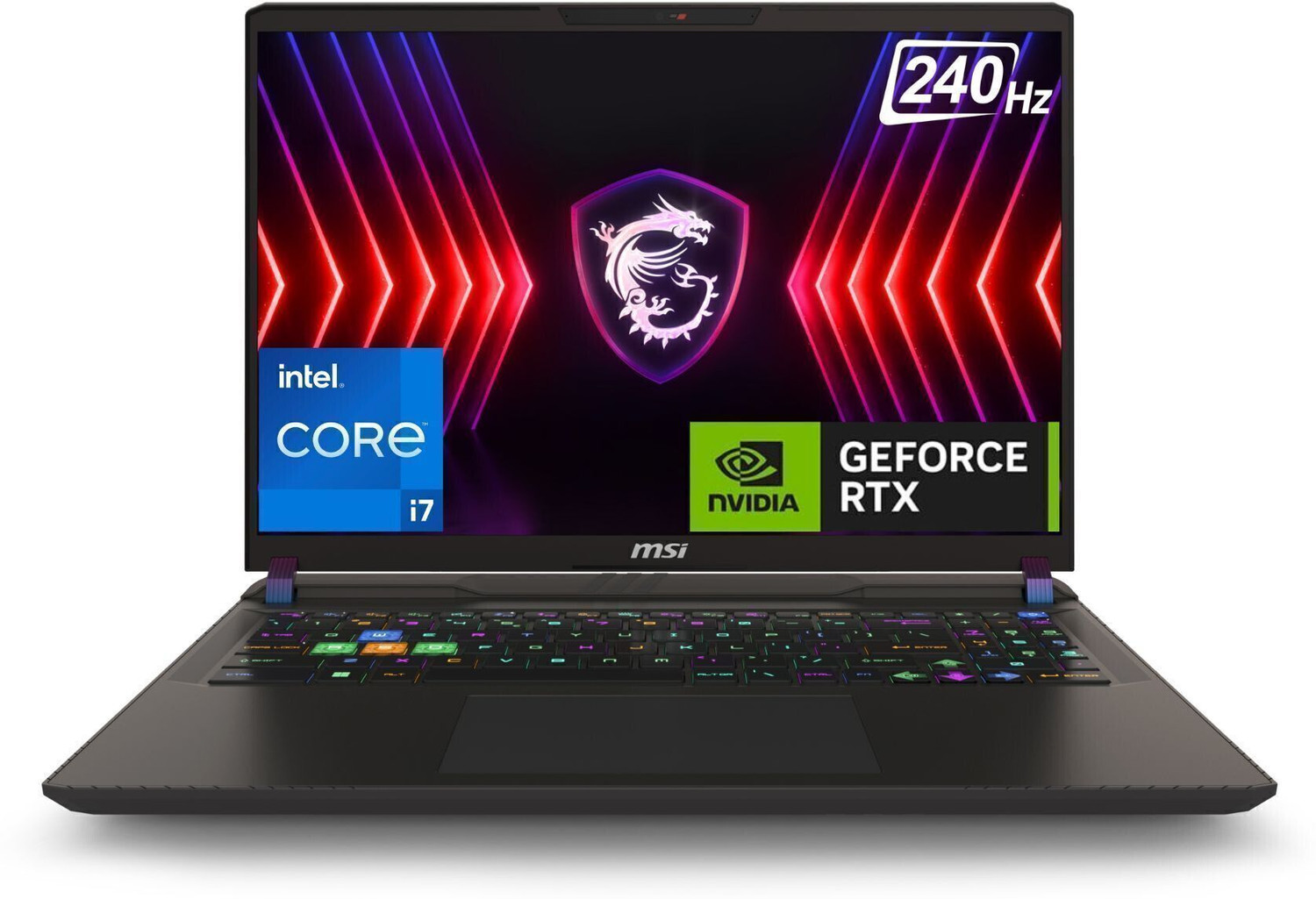 Msi Vector 16 Hx Intel Core I7 14Th Gen 14700Hx - (32 Gb/1 Tb Ssd/Windows 11 Home/8 Gb Graphics/Nvidia Geforce Rtx 4070/240 Hz) Vector 16 Hx A14Vgg-279In Gaming Laptop 3