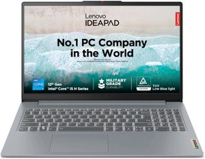 Lenovo Ideapad Slim 3 Backlit Intel Core I5 12Th Gen 12450H - (16 Gb/512 Gb Ssd/Windows 11 Home) 15Iah8 Thin And Light Laptop Rs. 17