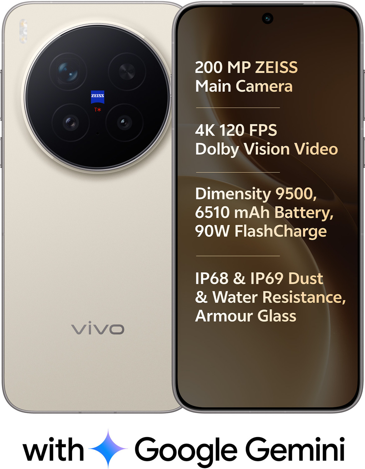 Vivo X300 Pro (Dune Gold, 512 Gb) 3