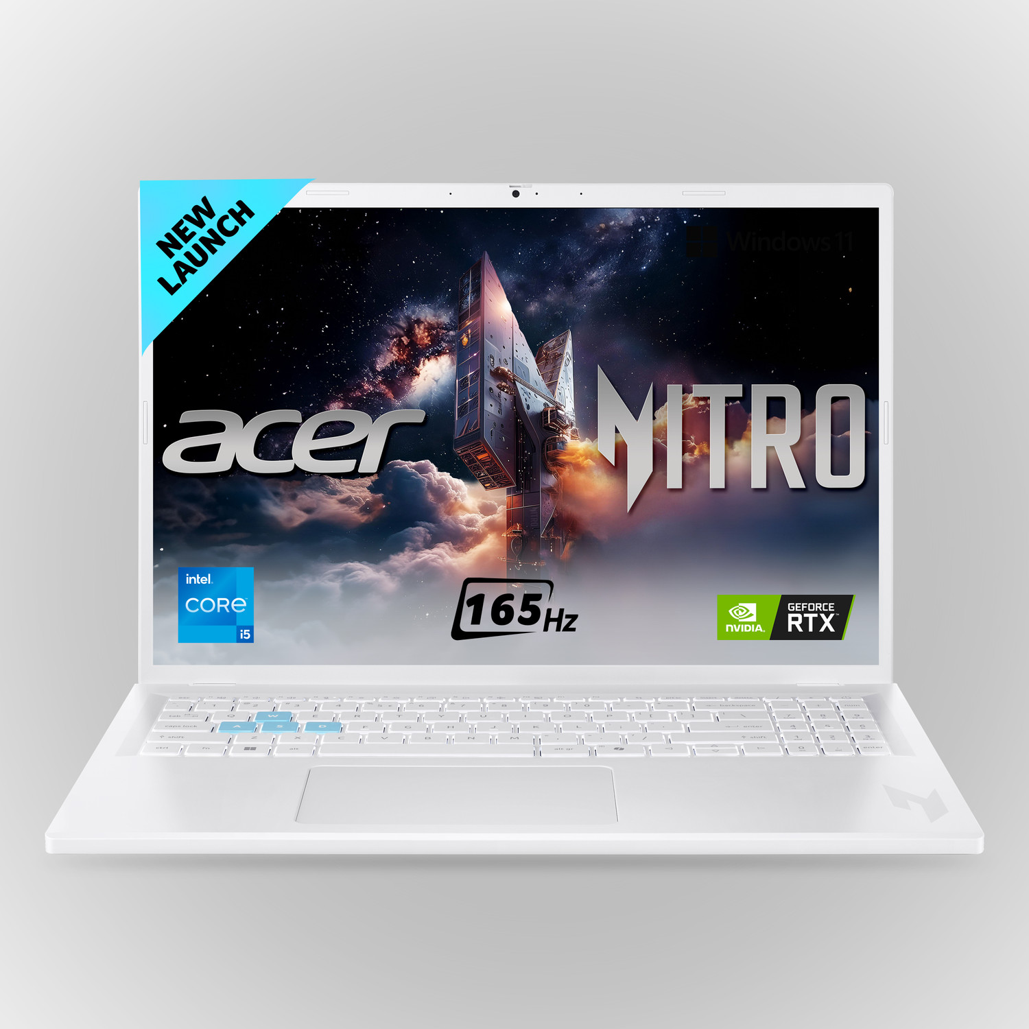 Acer Nitro Lite 16 Intel Core I5 13Th Gen 13420H - (16 Gb/512 Gb Ssd/Windows 11 Home/6 Gb Graphics/Nvidia Geforce Rtx 3050) Nl16-71G Gaming Laptop 1