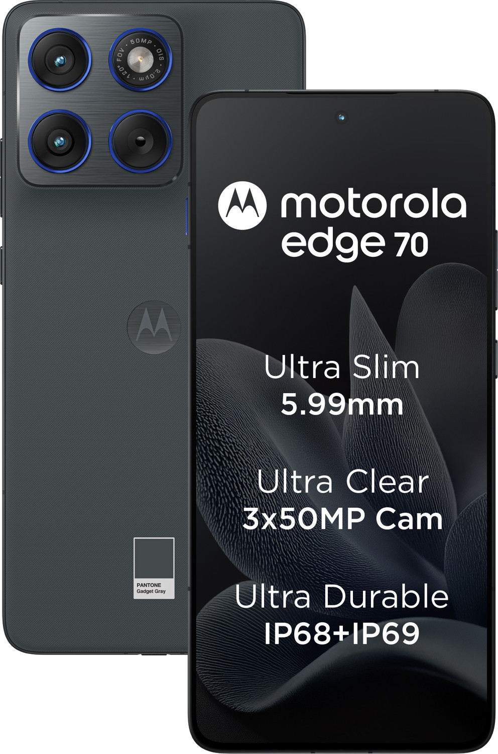Motorola Edge 70 (Pantone Gadget Gray, 256 Gb) 63