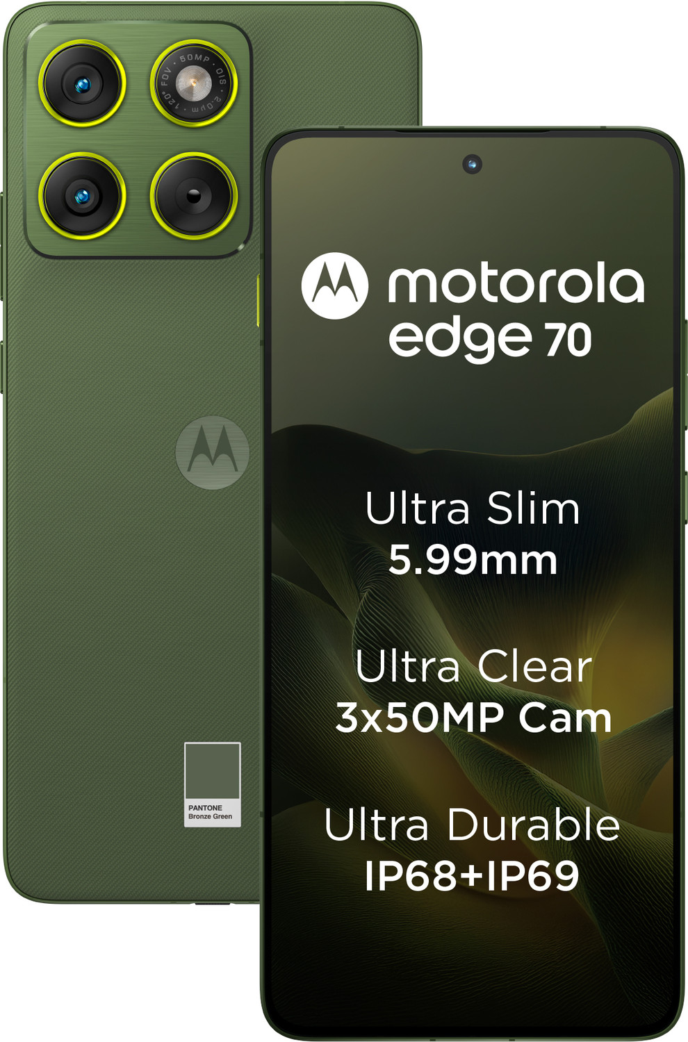 Motorola Edge 70 (Pantone Bronze Green, 256 Gb) 1