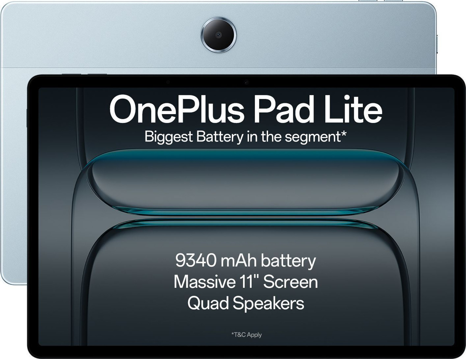Oneplus Pad Lite 6 Gb Ram 128 Gb Rom 11.0 Inch With Wi-Fi Only Gaming Mediatek Helio G100 Tablet (Aero Blue) 1