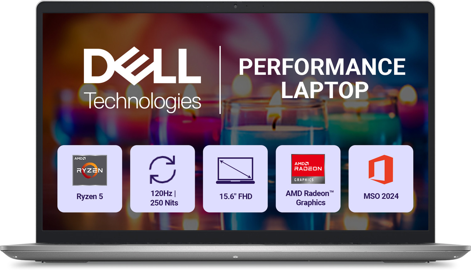 Dell 15 (Previously Inspiron) (2026) Amd Ryzen 5 Hexa Core 7530U - (16 Gb/512 Gb Ssd/Windows 11 Home) Dc15255 Thin And Light Laptop 1