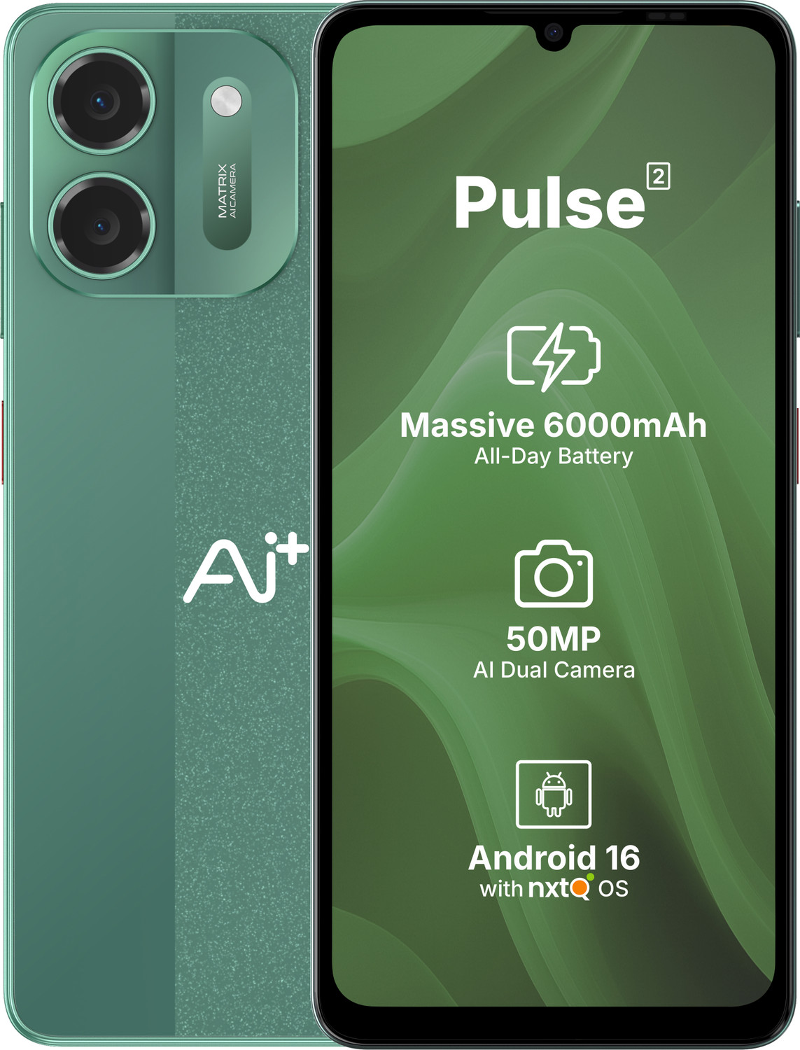 Ai+ Pulse 2 (Green, 128 Gb) 3