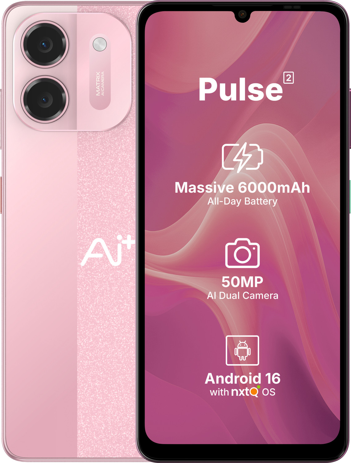 Ai+ Pulse 2 (Pink, 64 Gb) 1